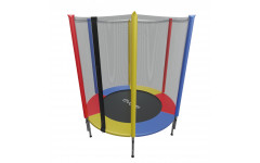 Детский батут с внешней сеткой EVO JUMP 4,5ft (140см), COLOR